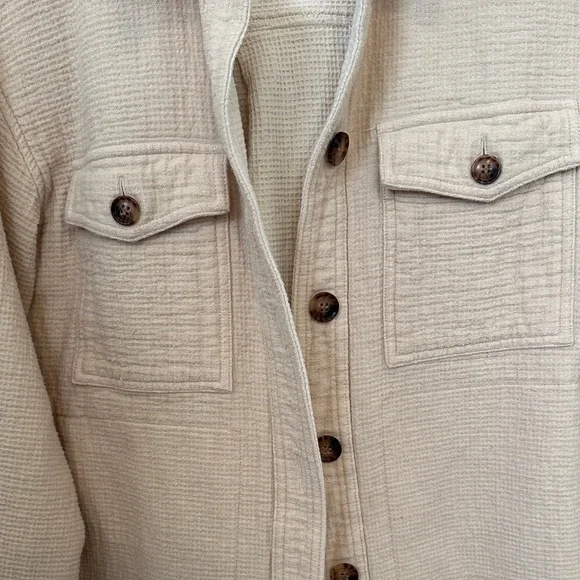 Madewell cream jacket - Picture 3 of 6